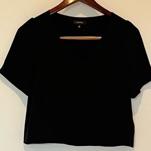 Aritzia Babaton black blouse
